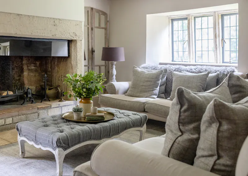 Living Room at Contemporary Cotswold Home, A1614 (photo 12)