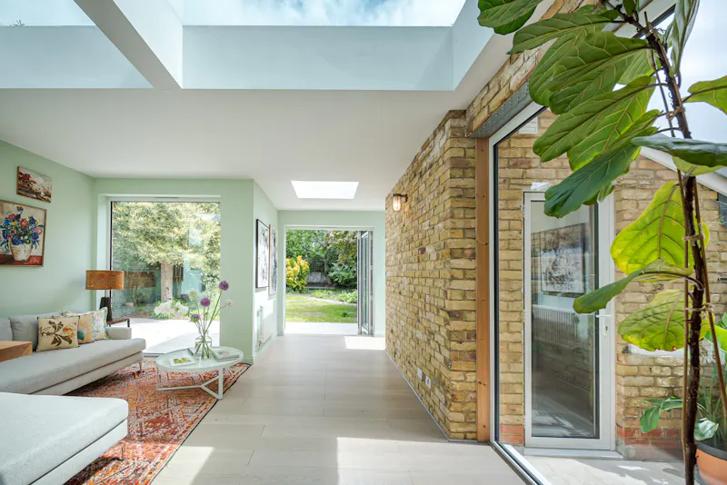 Living Room at Bright Modern Wanstead Home, D2756 (photo 4)