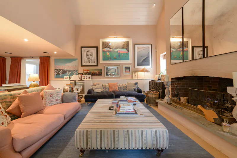 Living Room at Charming farmhouse Alresford, L755 (photo 2)