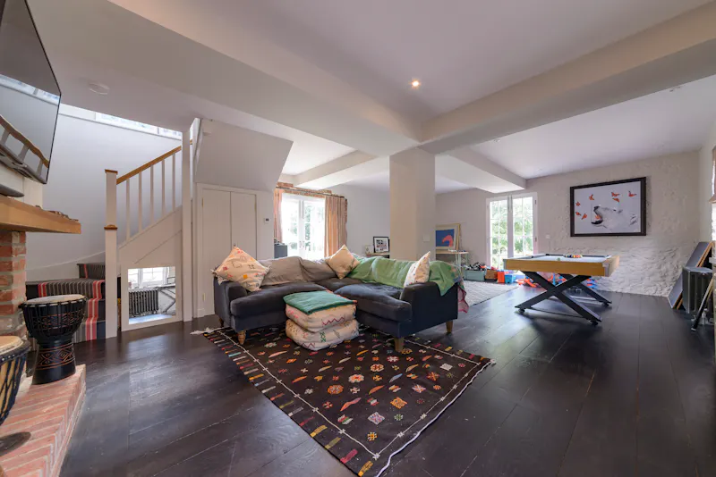 Games room at Charming farmhouse Alresford, L755 (photo 4)