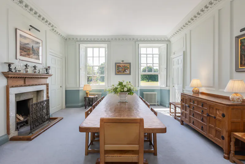 Dining room at Stunning Yorkshire Queen Anne, A1616 (photo 9)