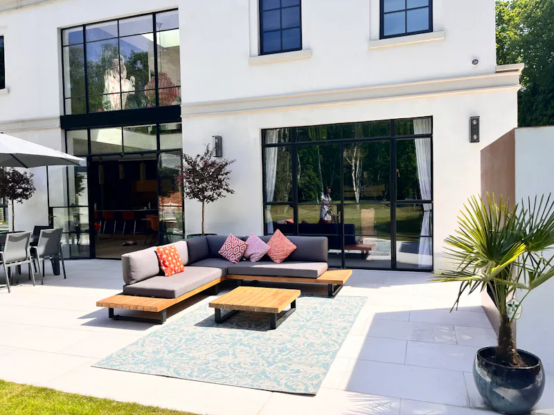 Terrace/Patio at Light Eco Worplesdon Mansion, K488 (photo 30)
