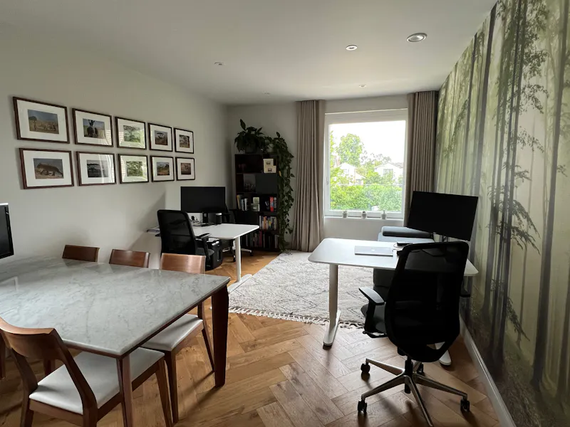Office at Modern Hampton River Home, K489 (photo 9)