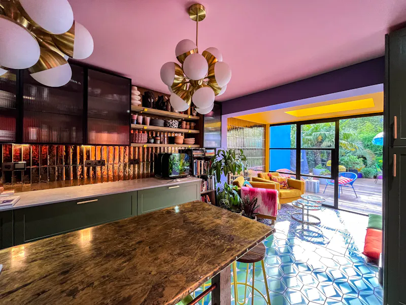 Kitchen at Colourful Catford Villa, B2025 (photo 10)