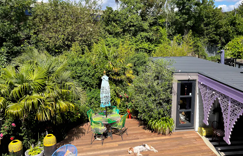 Terrace/Patio at Colourful Catford Villa, B2025 (photo 60)