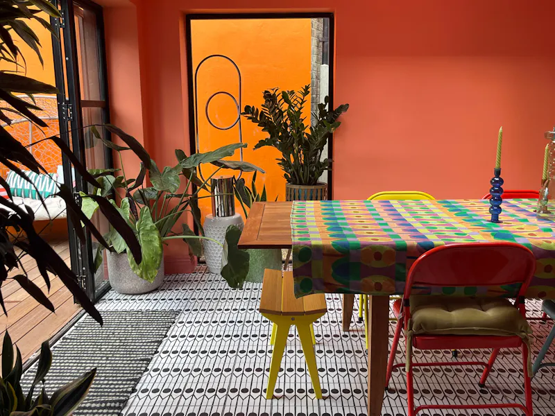 Floor - tiled at Colourful Catford Villa, B2025 (photo 19)
