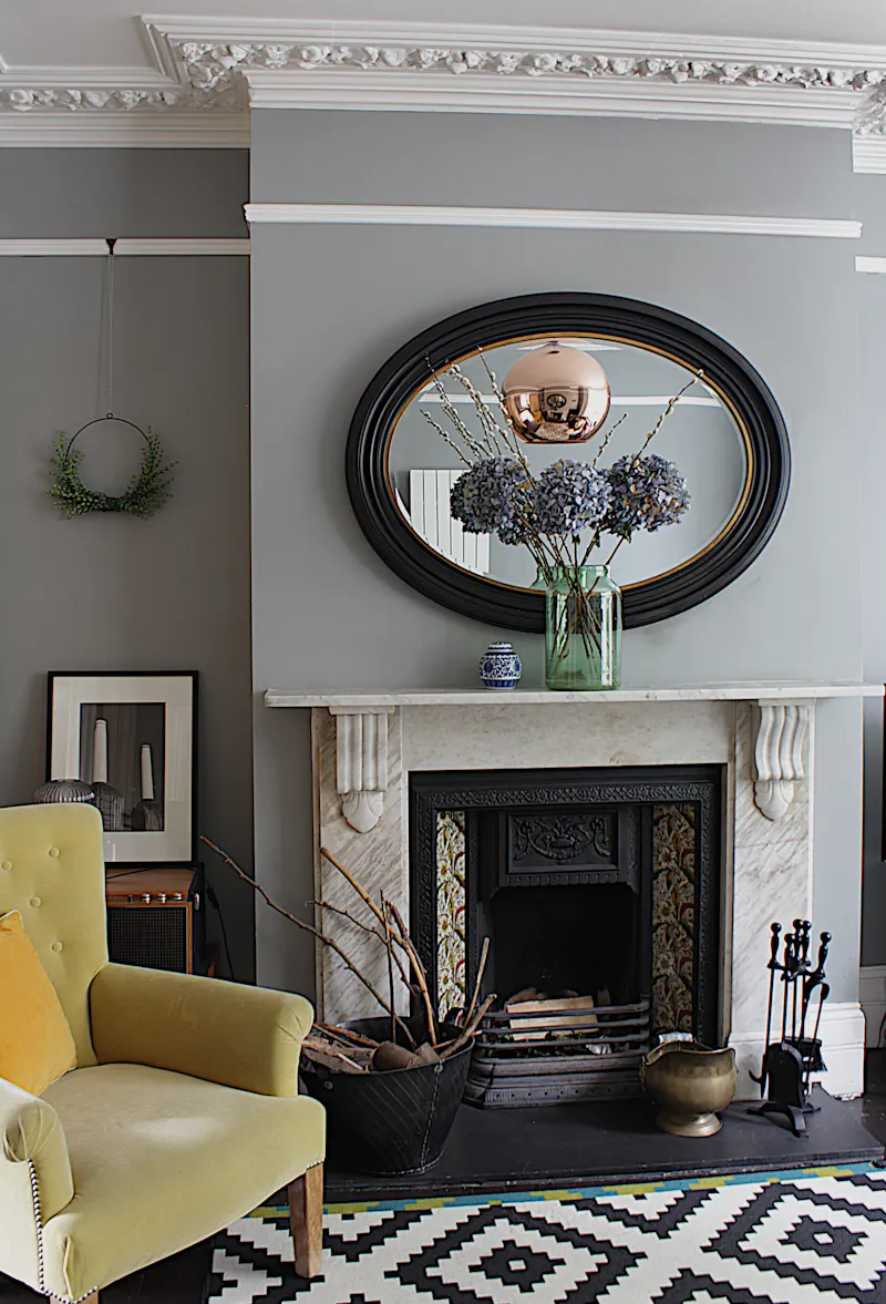 Fireplace at Stylish Telegraph Hill house, B1857 (photo 10)