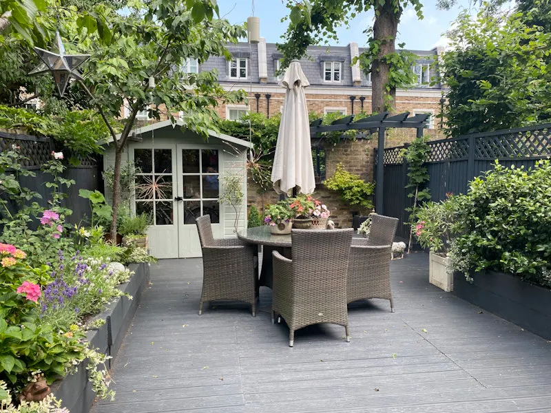 Terrace/Patio at Chiswick terraced family house, A1530 (photo 19)