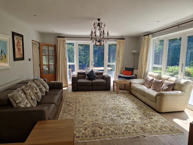 Living Room at 60s Stanmore suburban home, D2730 (photo 3)