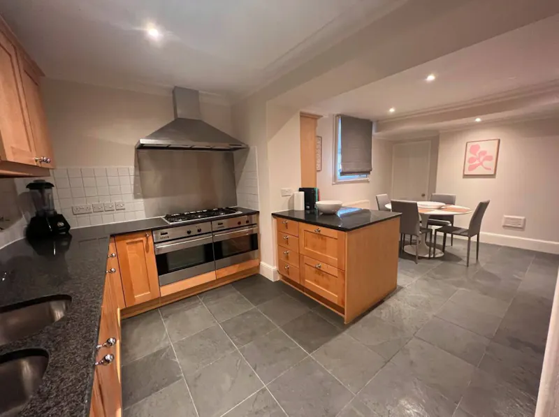 Kitchen at Vacant Embankment townhouse, A1508 (photo 4)