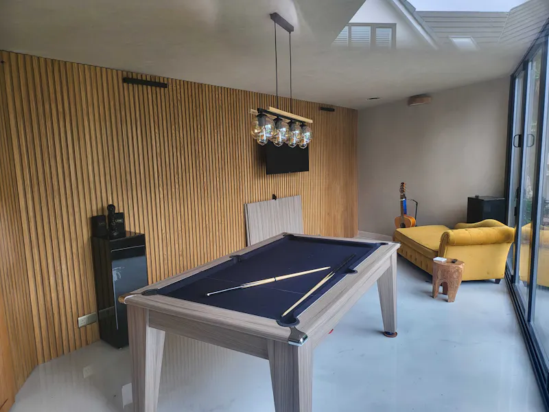 Games room at Modern Manchester family home, D2732 (photo 48)