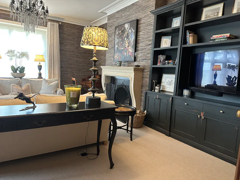Fireplace at Colwyn Bay country house, W218 (photo 9)