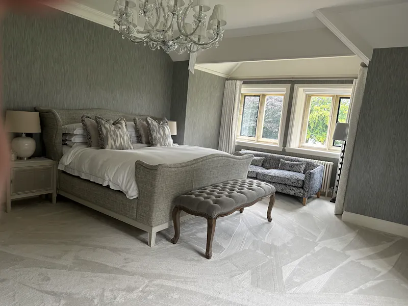Bedroom at Colwyn Bay country house, W218 (photo 15)
