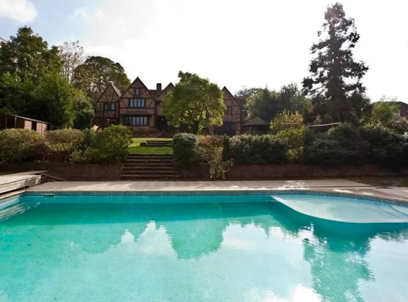 Swimming pool - outdoor at Mill Hill Farmhouse, E372 (photo 33)