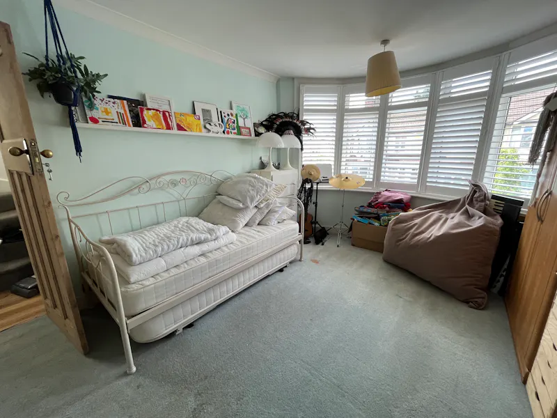 Bedroom at 1930's Family Home, D2738 (photo 16)
