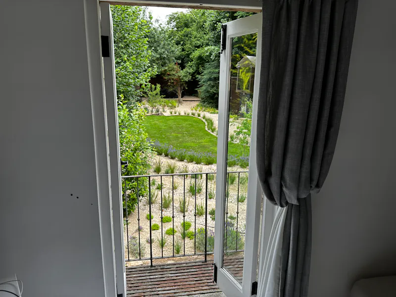 French doors at Enchanting Wiltshire Cottage, C940 (photo 19)