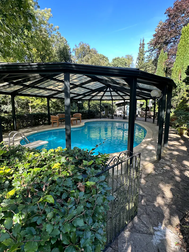 Swimming pool - outdoor at Mediterranean Dorking villa, D2742 (photo 48)