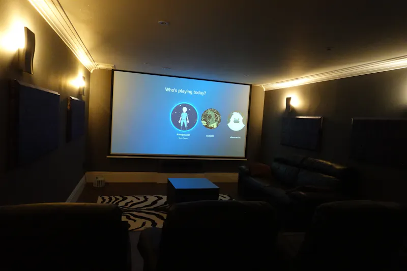 Home cinema at Detached Beaconsfield home, B2035 (photo 61)