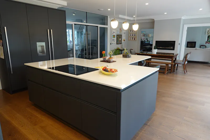 Kitchen island at Detached Beaconsfield home, B2035 (photo 7)