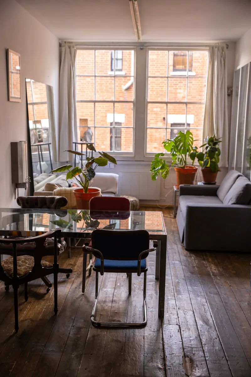 Floor - wooden at Converted Hackney Factory, F1250 (photo 14)