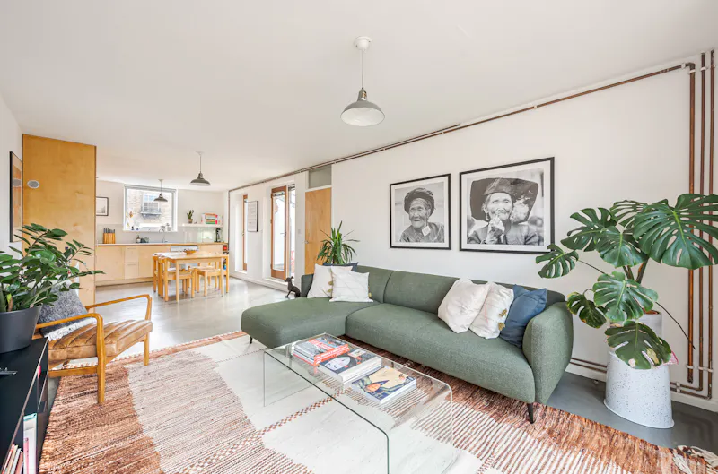 Open plan at Minimalist Hoxton Loft, F1243 (photo 6)