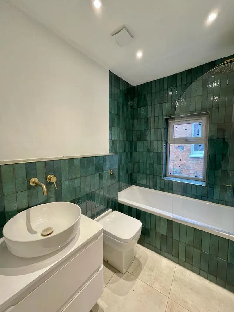 Bath at Mid-terrace Cricklewood Home, B2028 (photo 16)