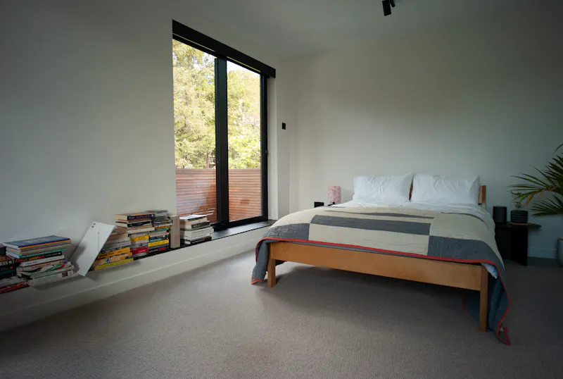 Bedroom at 1960's retro house Chislehurst, D2741 (photo 35)