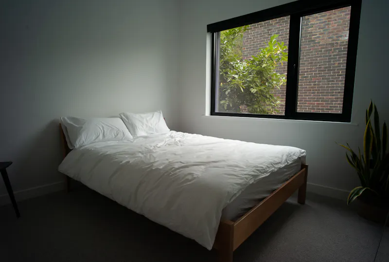 Bedroom at 1960's retro house Chislehurst, D2741 (photo 32)