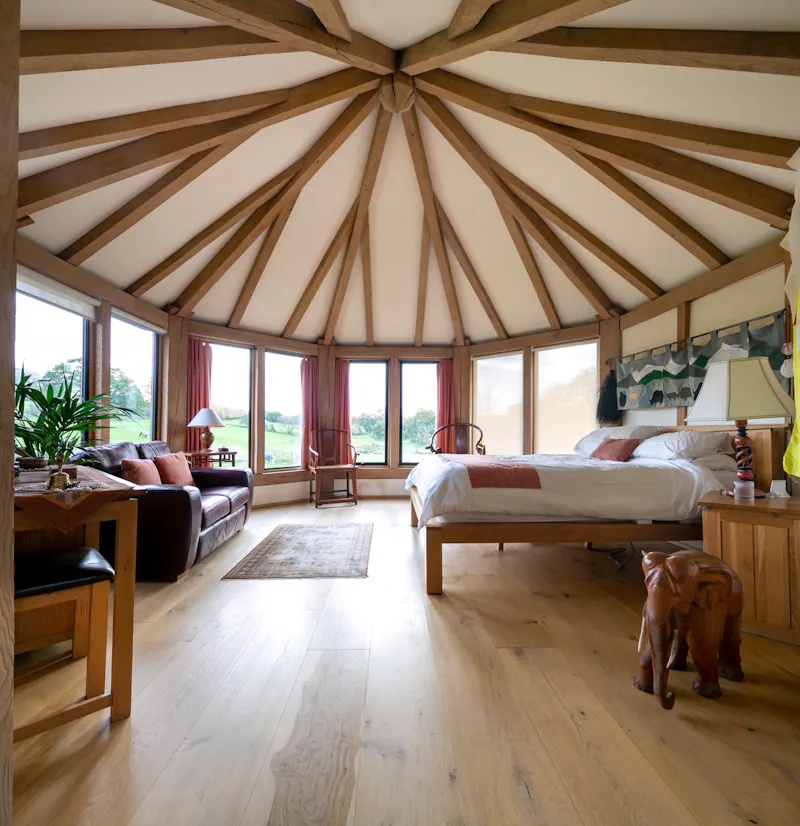 Bedroom - main at Smart Surrey Farmhouse, L759 (photo 11)