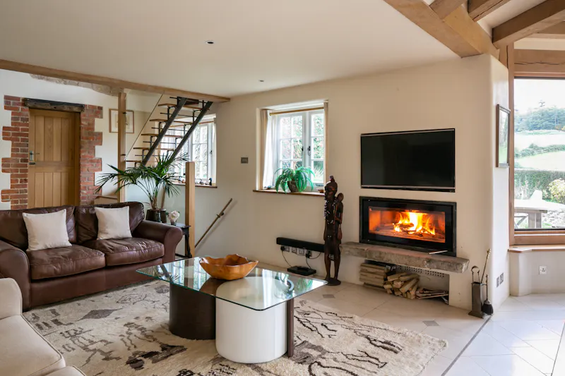 Living Room at Smart Surrey Farmhouse, L759 (photo 5)