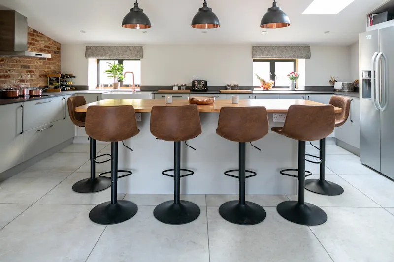 Kitchen at Smart Surrey Farmhouse, L759 (photo 13)