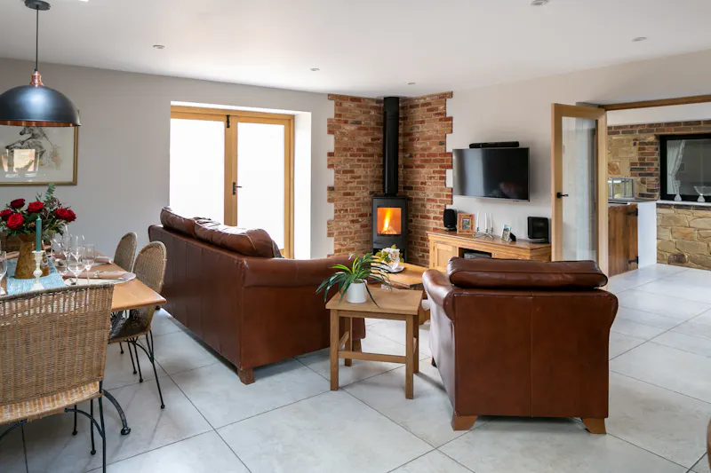 Living Room at Smart Surrey Farmhouse, L759 (photo 14)