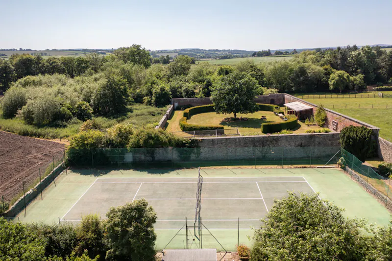 Tennis court at Stunning Yorkshire Queen Anne, A1616 (photo 54)