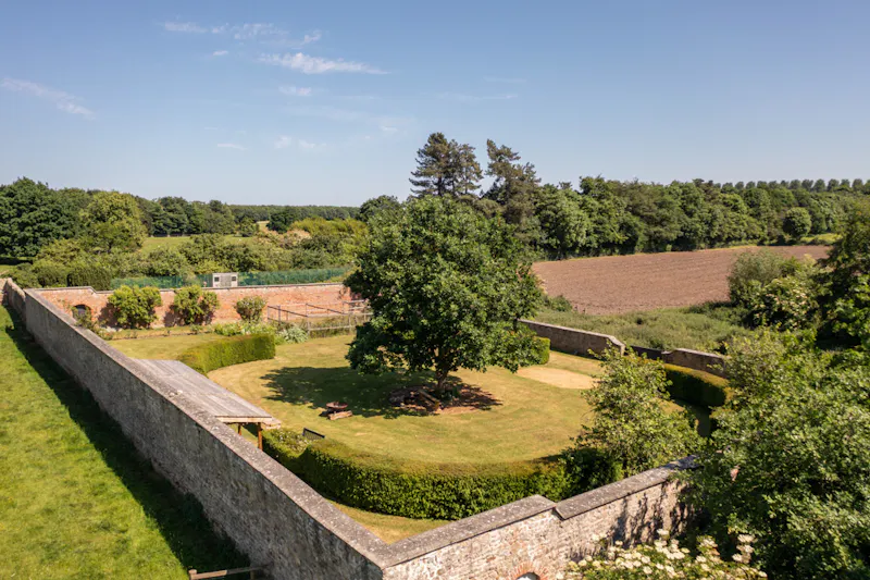 Walled garden at Stunning Yorkshire Queen Anne, A1616 (photo 57)