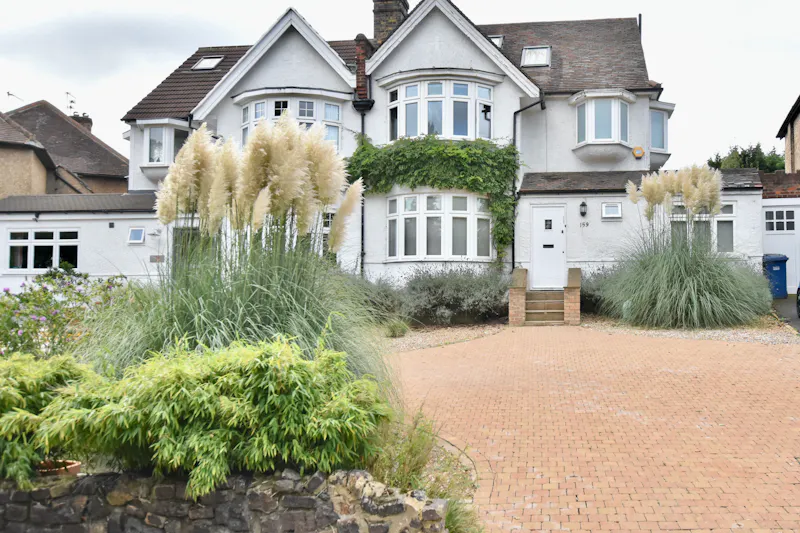 Driveway at 1920's Friary Park Home, E526 (photo 1)