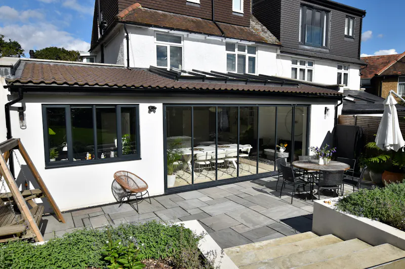 Terrace/Patio at 1920's Friary Park Home, E526 (photo 31)