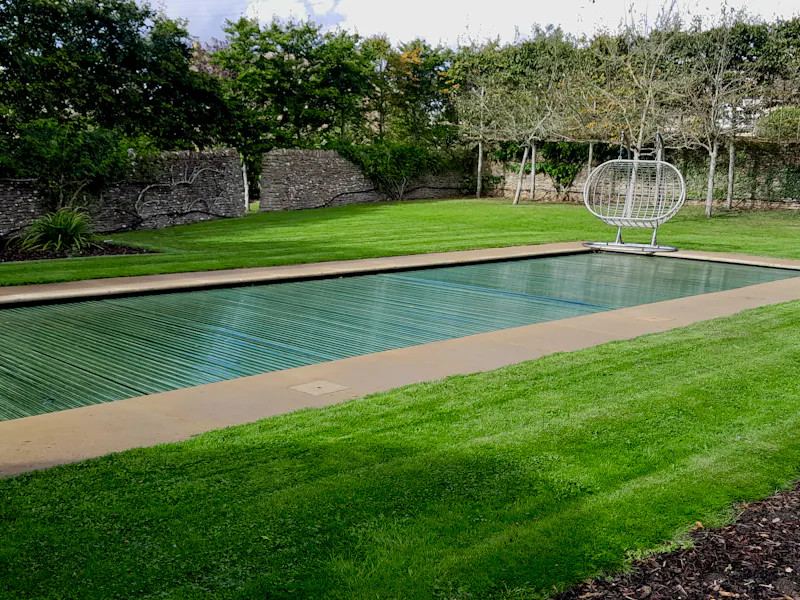Swimming pool - outdoor at Restored Cotswold Manor House, A1617 (photo 40)