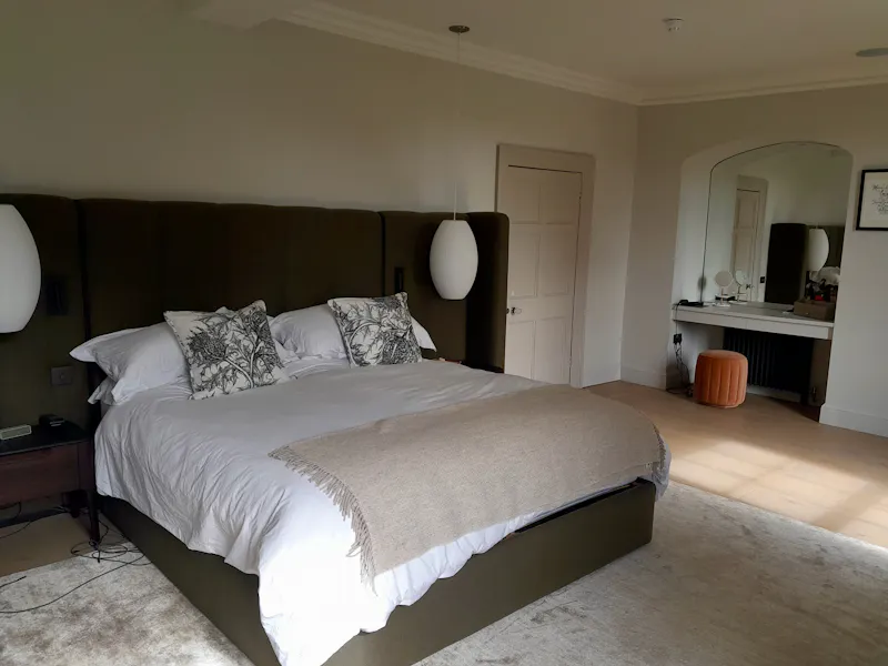 Bedroom at Restored Cotswold Manor House, A1617 (photo 22)