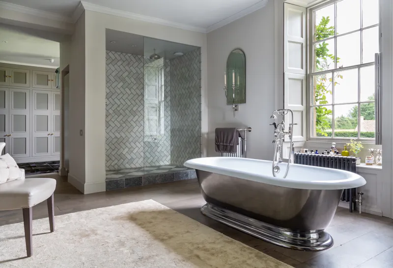 Bathroom at Restored Cotswold Manor House, A1617 (photo 24)
