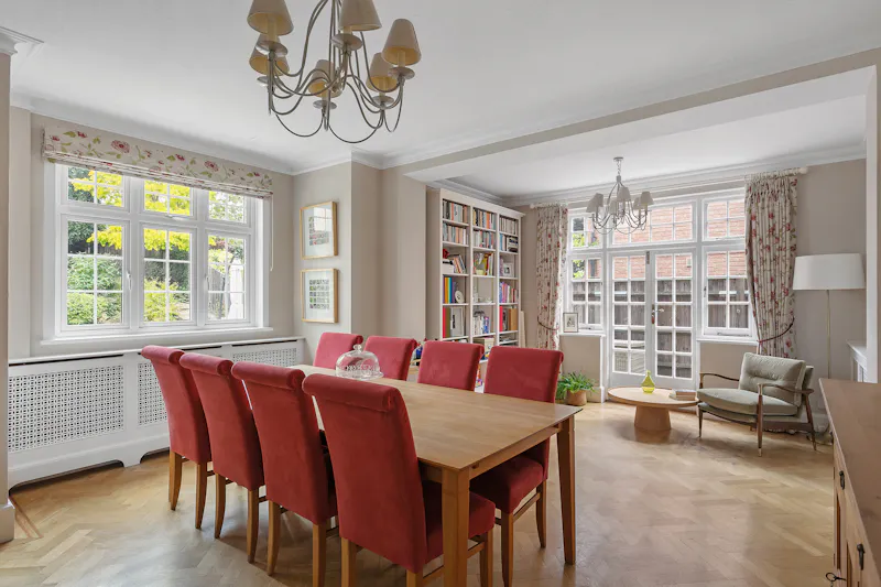 Dining room at 1930's Bromley Family Home, D2906 (photo 12)