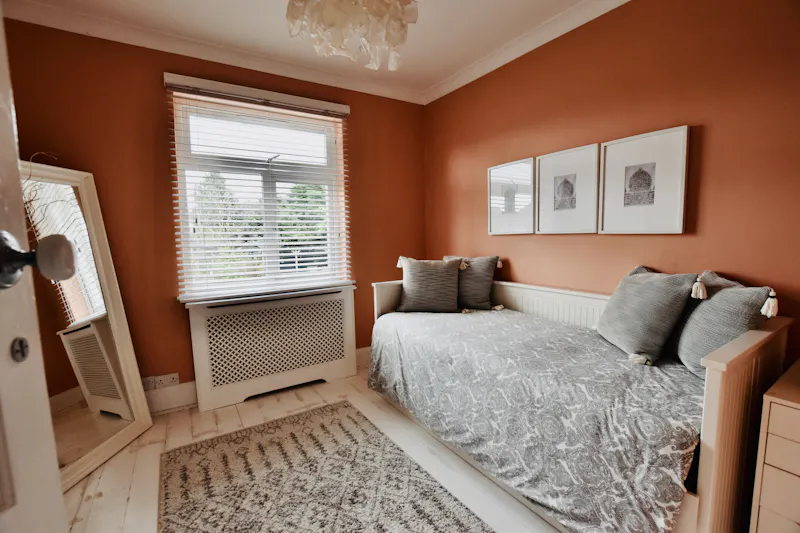Bedroom at 1920's Friary Park Home, E526 (photo 21)