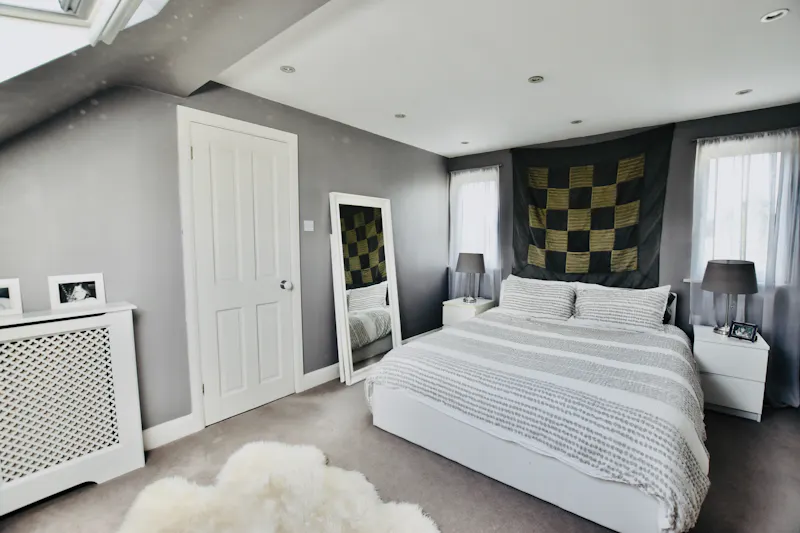 Bedroom at 1920's Friary Park Home, E526 (photo 26)
