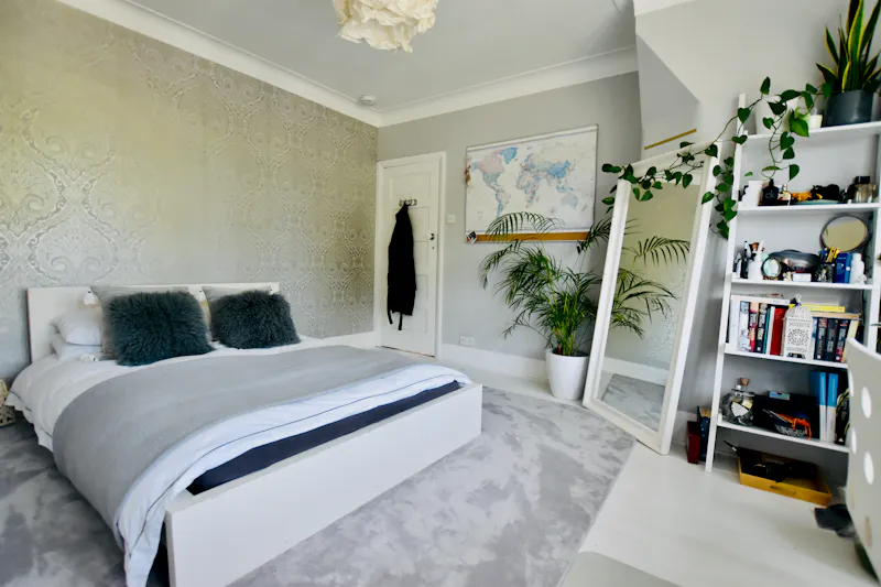 Bedroom at 1920's Friary Park Home, E526 (photo 20)