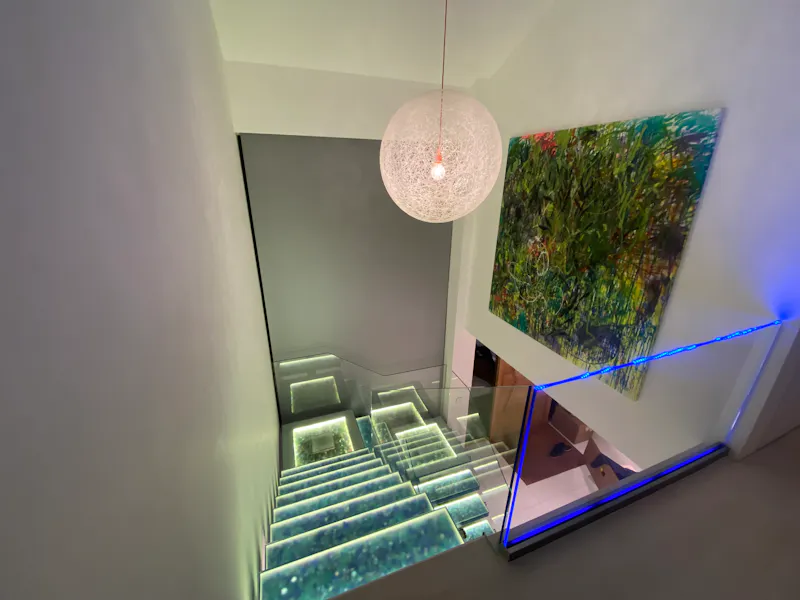 Landing at Unique modern house in Lyne, D2749 (photo 20)