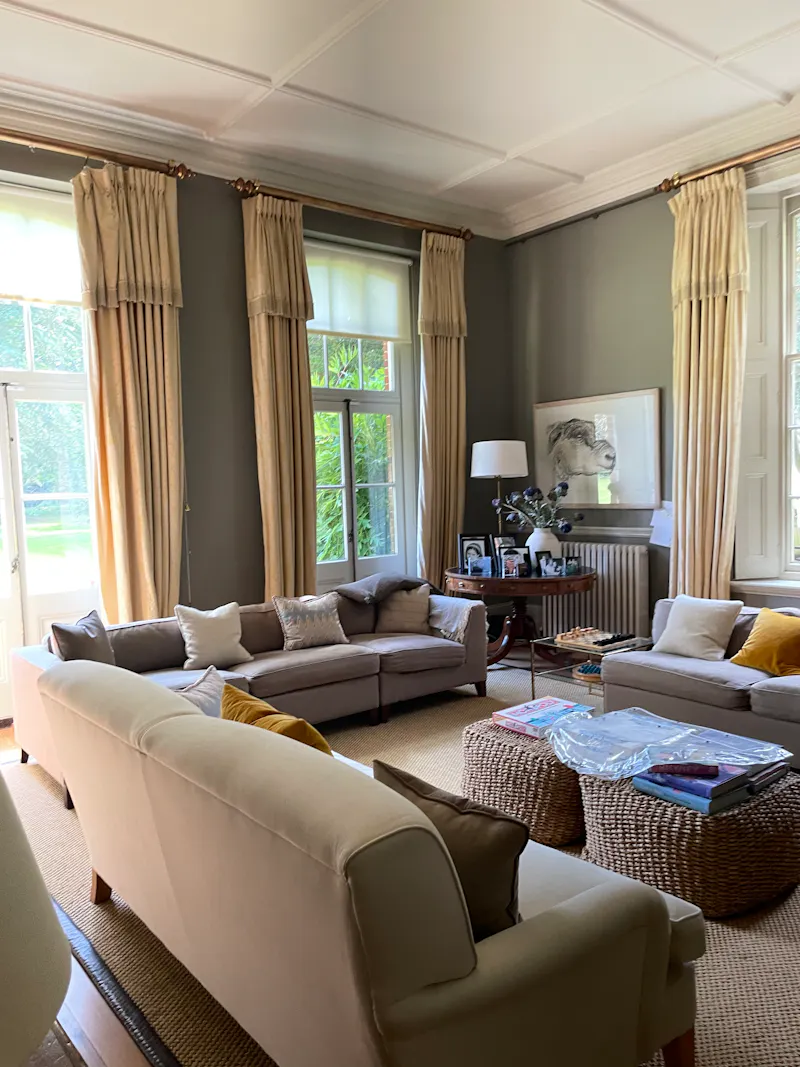Living Room at North Essex Georgian estate, A1618 (photo 11)