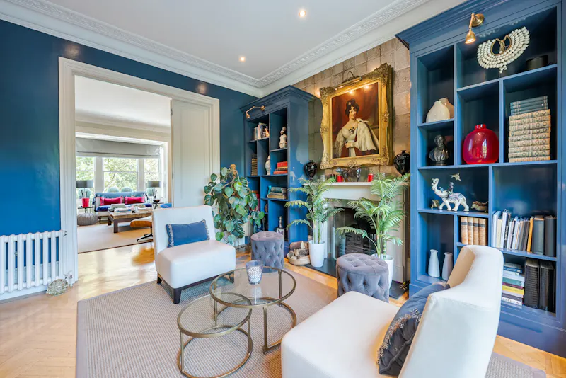 Through drawing room at Stylish Wandsworth townhouse, B2030 (photo 4)