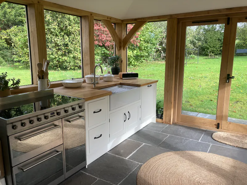 Kitchen at Natural cottage near Bristol, CH125 (photo 7)