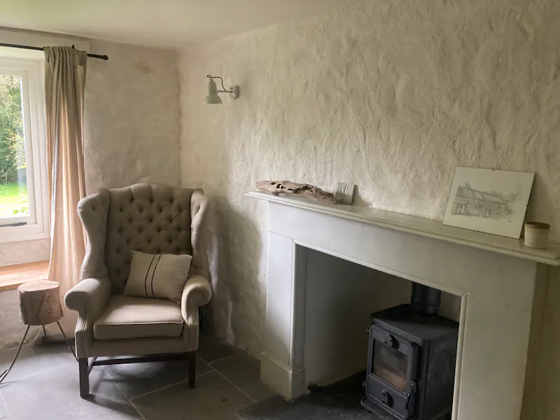 Fireplace at Natural cottage near Bristol, CH125 (photo 23)