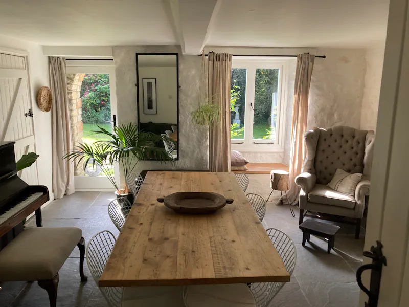 Dining room at Natural cottage near Bristol, CH125 (photo 9)