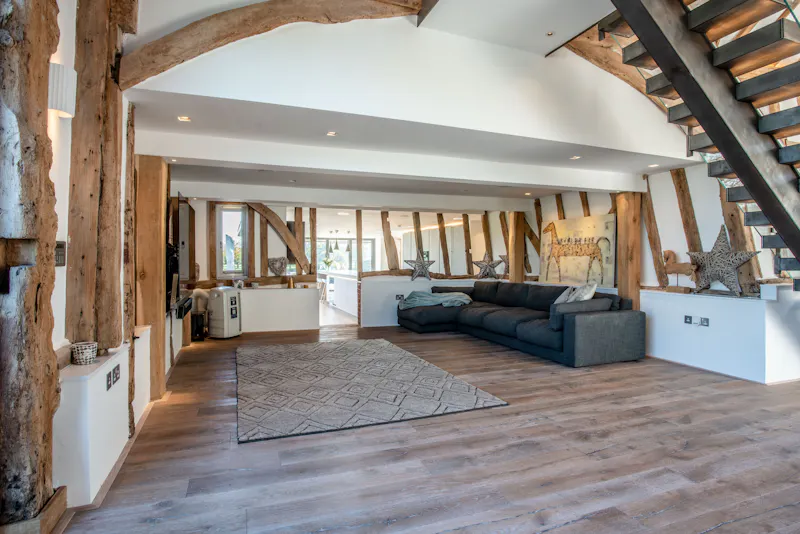 Living Room at Whempstead barn conversion, D2750 (photo 19)